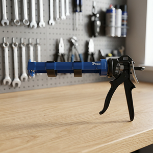 Pistola de Sellado Profesional TTAKE para Uso Industrial y Manual, con Cuerpo de Aluminio, Mango de Plástico y Material de Hierro, Accionamiento Manual - Product Image 3