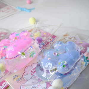 ของเล่นบีบคลายเครียดรูปอุ้งเท้าแมวใสพิเศษ รุ่น SF001 สไตล์เดียวกับ Xiaohongshu ขายดีสำหรับวัยรุ่น (15-35 ปี) - Product Image 1