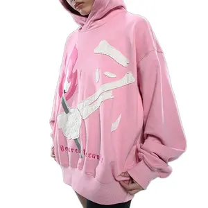Finch Garment 100 cotton super heavyweight men hoodie designer streetwear embroiderer patches pullover hoodie for women