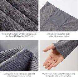 قميص صيد مخصص عالي الجودة مطبوع بالشاشة الحريرية، حماية من الشمس <span class=keywords><strong>UPF</strong></span> 50، سريع الجفاف، قابل للتنفس، مضاد للبكتيريا، 100% بوليستر - Product Image 5