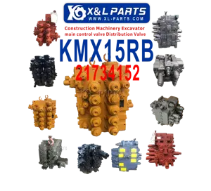 X&L PARTS KMX15RB control valve 21734152 For Excavator XGMA XG 836 Sany SY335 SY365 XCMG XE335 Hydraulic main control valve