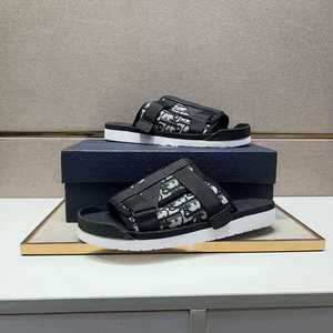 DlOO2026 Trending Designer Brand Luxury Summer Fashion New Beach Denim Anti-Slippery Soft Genuine Leather Outsole <b>Personalized</b> - Product Image 6