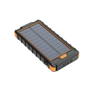 Banco de Energía Solar Impermeable de 10000 mAh con Doble USB, Batería Solar de Polímero de Litio, Cargador Inalámbrico, Banco de Energía Portátil para Todos los Teléfonos - Product Image 1