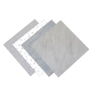 批发大理石瓷砖地板白色大理石外观层压地板pvc