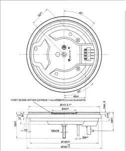 Elemento Calefactor Eléctrico de Hierro Fundido de Alta Potencia 1000W 152mm, Placa Calefactora Duradera para Cocina, Repuestos OEM - Product Image 6