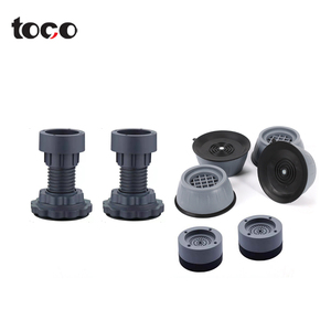 Toco Eco-Friendly: Tappetini Antivibrazione e Antiscivolo in Gomma da 8/9 cm per Piedini di Mobili, <span class=keywords><strong>Lavatrice</strong></span> e Asciugatrice - Product Image 3