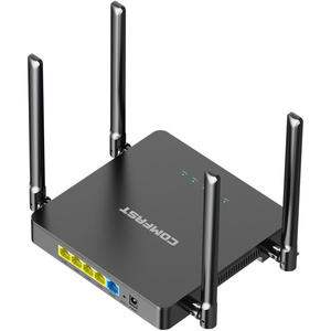Routeur maillé Gigabit <span class=keywords><strong>COMFAST</strong></span> <span class=keywords><strong>CF</strong></span>-N5 V2 WIFI 6 <span class=keywords><strong>AC1200</strong></span> double bande avec 4 antennes 5dBi pour usage domestique - Product Image 3