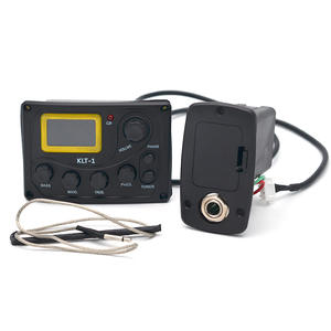 กีตาร์โปร่ง KLT-1 พร้อมปรีแอมป์ EQ สำหรับกีตาร์<span class=keywords><strong>เบส</strong></span> พร้อมจูนเนอร์ดิจิตอล ปรับแต่งเสียง 4 แบนด์ พร้อมจูนเนอร์ในตัว - Product Image 5