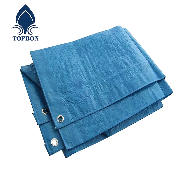 Tarpaulin Tarpaulin Linyi Factory Ready Made PE Tarp Cover Poly Tarp Roll Polyethylene Tarpaulin