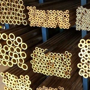 ราคาถูก ท่อทองเหลืองกลมไร้รอยต่อขนาด 6 นิ้ว C1220 C2400 ท่อทองเหลืองขนาด 3 นิ้ว ท่อทองแดงบริสุทธิ์ Cu HCP ท่อทองแดงบริสุทธิ์/ ท่อทองแดงขึ้นรูป - Product Image 4