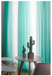 Vente en gros de <span class=keywords><strong>tissu</strong></span> de style moderne prêt à l'emploi bon marché Voile organza pour salon <span class=keywords><strong>Tissu</strong></span> pour rideaux en polyester lisse transparent - Product Image 4