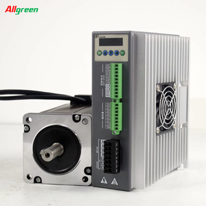 มอเตอร์สเต็ปเปอร์ Allgreen รุ่น LCDA2262C+LC86HV2150 แรงบิด 12 นิวตันเมตร 3 แอมป์ AC150V-250V 2 เฟส Nema 34 แบบวงปิด สำหรับเครื่อง CNC แรงดันสูง - Product Image 4