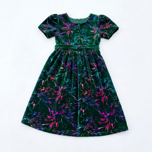 Luxury Multicolor Foil Velvet Fabric Premium Fashion Garments Dresses Kaftans Apparel Home Decor OEM - Product Image 1