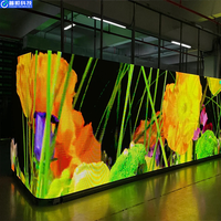 Pantalla LED Portátil para Interiores y Exteriores con Gabinete de Fundición a Presión de Alta Frecuencia de Actualización, P3.91, Alquiler Modular, Cabina de DJ para Club Nocturno, 4500cd