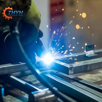 Composants de soudage en acier inoxydable de grande taille, robustes, anti-corrosion, fabriqués sur mesure par soudage à l'arc immergé pour l'industrie