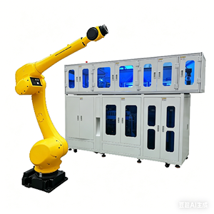 Dual-station Reciprocating Dual-platform Fully Servo Punch <b>Press</b> Industrial Automation Equipment Metal Sheet Processing - Product Image 3
