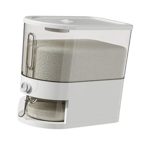 Household PP <b>Rice</b> Dispenser 10kg sealed <b>Container</b> Storage Box for Kitchen - Product Image 3