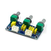 Module amplificateur de tonalité XH-M802, préamplificateur, réglage des basses et des aigus, carte électronique DIY, carte PCB, PCBA, SMT