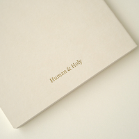 Vente en gros de journaux de prières promotionnels A5 affaires couverture souple avec logo personnalisé écriture simple
