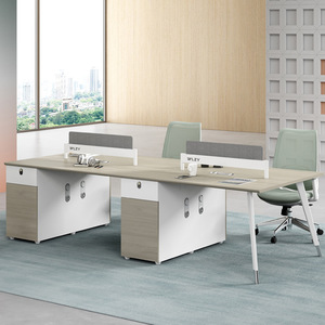 Bureaux de direction modernes <span class=keywords><strong>en</strong></span> bois, convertibles et extensibles – Mobilier modulaire à <span class=keywords><strong>hauteur</strong></span> réglable avec cloisons pour usage domestique ou professionnel - Product Image 2