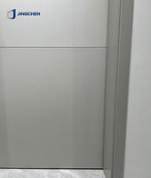 Puerta Exterior de Aluminio para Dormitorio o Escuela, Diseño Minimalista de Lujo, Resistente a la Lluvia, al Óxido y al Ruido, Duradera, Moderna, con Superficie PVD