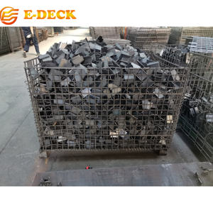 פלדה מתקפל פלדה גדולה מרותכת אחסון מזרן חוט מיכל חוט - Product Image 5