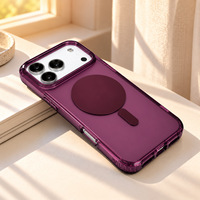 Coque de téléphone magnétique transparente motif sucette mignonne pour iPhone 18 / 17 Pro Max / 18P, compatible avec le chargement sans fil et antichoc – Vente en gros