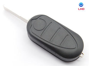 Coque de clé de voiture en silicone souple à 3 boutons, compatible avec Alfa Romeo Mito Giulietta 159 <span class=keywords><strong>GTA</strong></span>, accessoires de voiture - Product Image 4