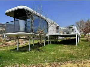 Casa Prefabbricata di Lusso Apple Cabin Bungalow, Arredata con Elettrodomestici, Casa Vacanze Prefabbricata, Casetta da Giardino - Product Image 1