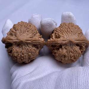 Cabeza <span class=keywords><strong>de</strong></span> Monje <span class=keywords><strong>de</strong></span> Madera con Patrón <span class=keywords><strong>de</strong></span> Gypsophila, Textura Sutil, Hecha a Mano, Portátil, Fácil <span class=keywords><strong>de</strong></span> Mantener, Excelente Artículo <span class=keywords><strong>de</strong></span> Colección - Product Image 2