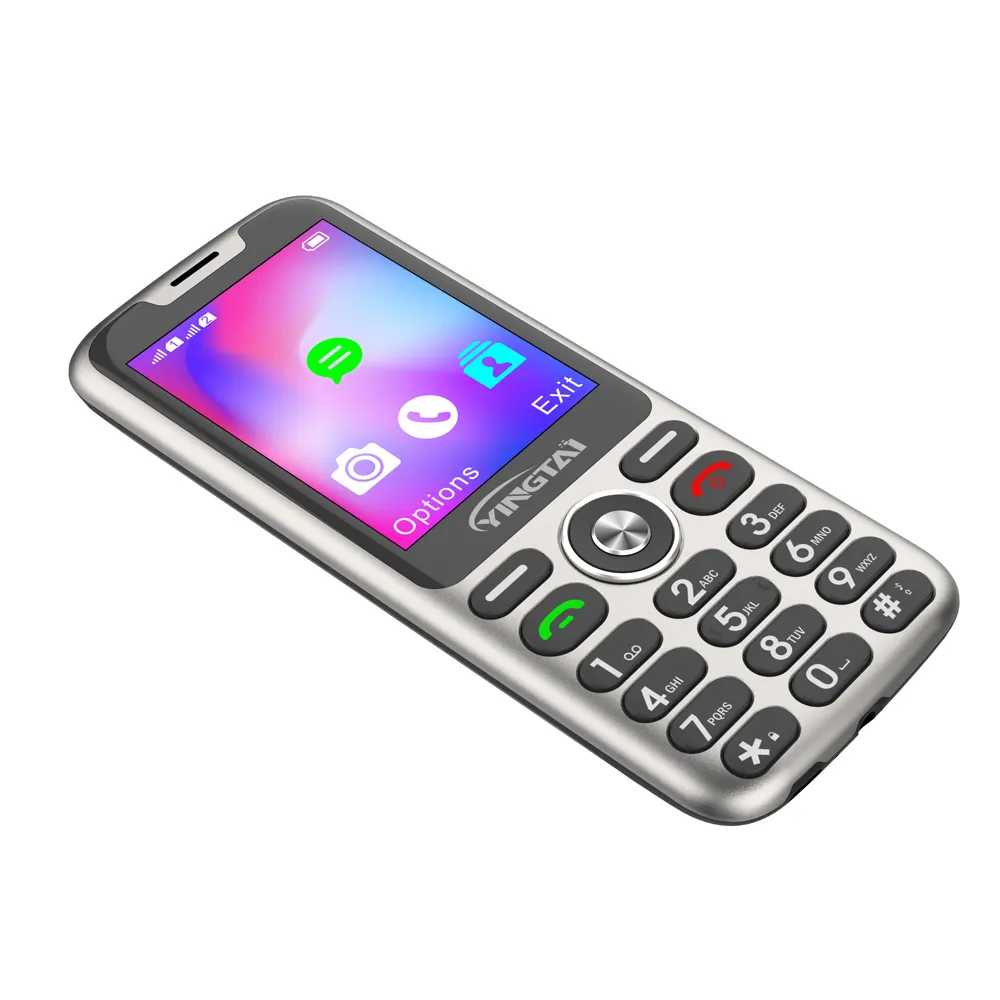 Typ-C Dual-SIM nicht intelligent 2,8-Zoll-Akku 4G LTE arabische Tastatur Mobiltelefon