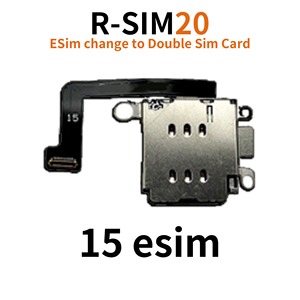 สายเคเบิลการ์ด RSim รุ่น US อะแดปเตอร์การ์ดซิมคู่ ESIM เป็นการ์ดซิมคู่ สำหรับ <span class=keywords><strong>Iphone</strong></span> 16 <span class=keywords><strong>Pro</strong></span>/Promax - Product Image 5