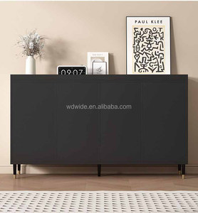 Entryway מודרני מזנון עץ מזנון לוח מזנון תצוגה ריהוט ארון - Product Image 2