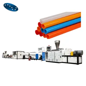 Water supply PVC pipe extrusion line plastic conduit pipe extruder machine