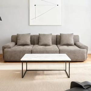 Set di Divani Modulari Moderni in Tessuto per Soggiorno, Imballaggio Sottovuoto, Alta Qualità, Vendita all'Ingrosso - Product Image 2