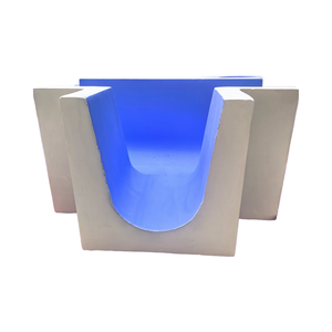 <span class=keywords><strong>Lauer</strong></span> en céramique d'aluminium non collant/coureur/écluse/cuvettes pièces en céramique et matières premières pour four de fusion en aluminium - Product Image 2