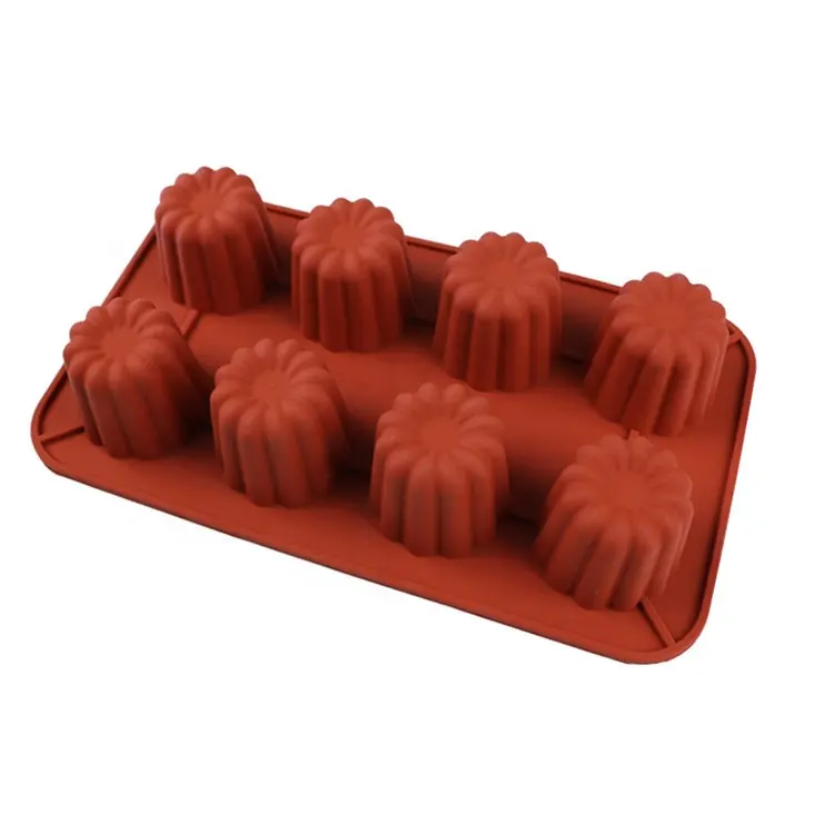 Baking tools 8-cavity silicone molds handmade resin mini soap cake mould near me