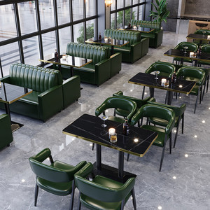 Nuovo Set Tavolo e Sedie Moderno 2026 per Ristoranti Commerciali - Ingrosso Fabbrica - Tavolo e Sedie Semplici per Bistrò e Caffè - Product Image 1