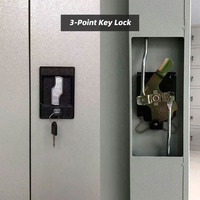 Employé en gros pas cher prix haute qualité placard 2 portes serrure blanc meubles bureau acier métal bureau fichiers armoires de stockage