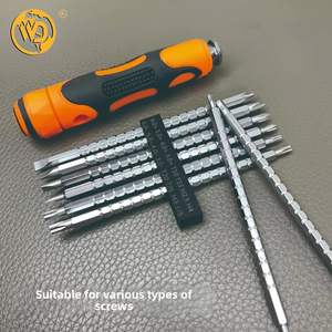 Juego de destornilladores para el hogar, alta dureza y durabilidad, cabeza cruzada, cabeza plana, desmontaje de electrodomésticos, longitud de punta ajustable - Product Image 1