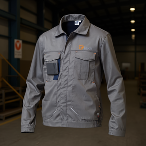 เสื้อแจ็คเก็ต Ttake Easy สีเทา ไซส์ 2XL ชุดทำงาน อุปกรณ์นิรภัย - Product Image 3