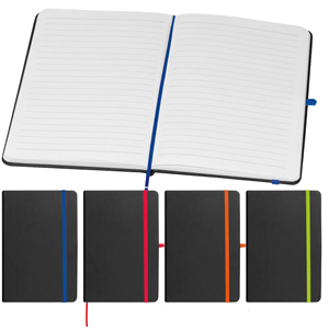 Libreta con Cubierta de Cuero A5, Banda Elástica, PU que Cambia de Color, Papelería de Oficina, Logotipo Impreso, Diario, Libreta con Banda, Venta al por Mayor - Product Image 1