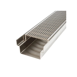 Grille de trop-plein pour piscines, couvercle de drain de terrasse de piscine en plastique ABS durable, grille de canalisation d'eau à haut débit, fournisseur en gros pour l'exportation - Product Image 1