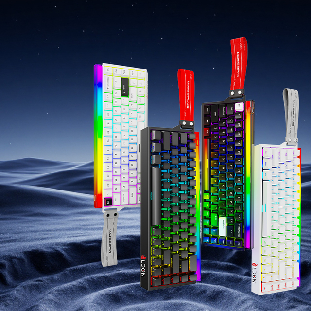 LDON 68pro New Model 8000Hz Magnetic Switch Keyboard 68 RGB Wired Gaming Laser Keyboard Mechanical Operation for PC Desktop