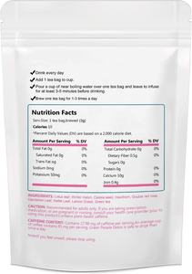 Teh Pelangsing Alami Cina OEM 28 Hari Teh Herbal Efek Cepat dan Kuat dengan Moringa - Product Image 3