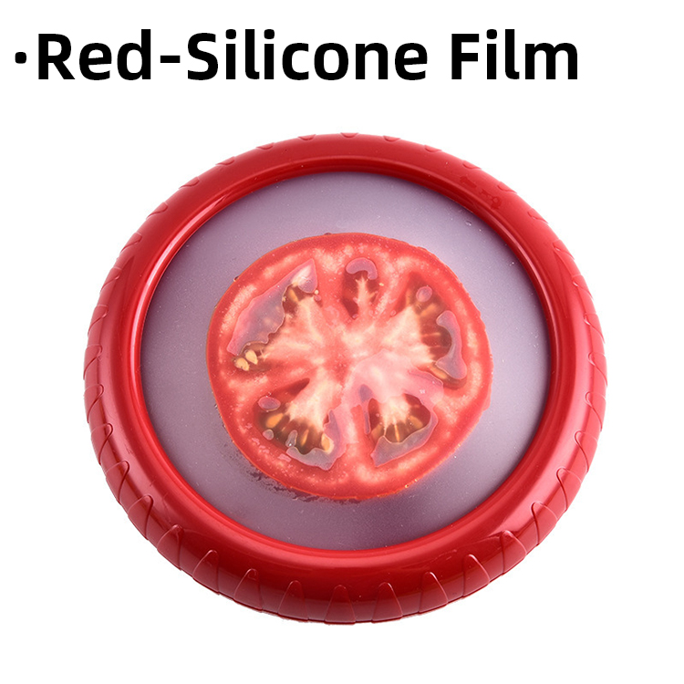 Pellicola in silicone rosso