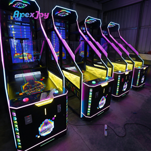 Offre Spéciale : Machine <span class=keywords><strong>de</strong></span> Jeu d'Arcade <span class=keywords><strong>de</strong></span> Basketball en Ligne PK, Électronique en Métal avec LED et Détection <span class=keywords><strong>de</strong></span> Mouvement, Jeu <span class=keywords><strong>de</strong></span> Tir à Échange <span class=keywords><strong>de</strong></span> Tickets pour Salles d'Attractions - Product Image 4