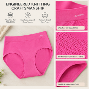 Intimo Femminile Ultra-Elastico Traspirante Leggero Personalizzato con Marchio per Uso Quotidiano - Product Image 4
