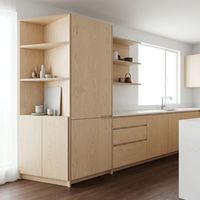 Contrachapado de Abedul de 18 mm, 4x8 pies, Grado B/BB, Resistente al Agua, con Pegamento Fenólico WBP, para Corte CNC de Precisión y Gabinetes de Cocina