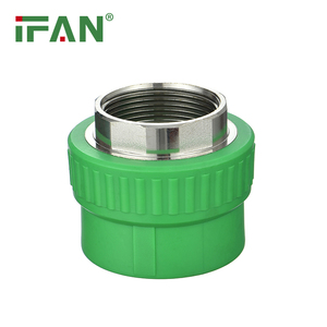IFAN PN25 connecteurs en plastique PPR tuyau d'eau adaptateur hexagonal mâle raccords de plomberie prise vert mâle filetage - Product Image 4